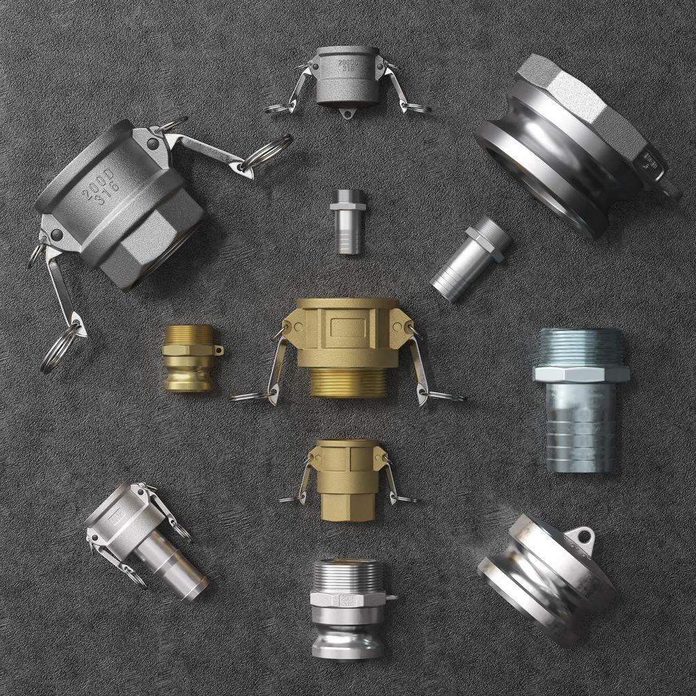 FNW&reg; Unplated Carbon Steel Bevel x GHT King Combination Nipple 