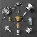 FNW&reg; 2 in. MNPT x GHT Galvanized Carbon Steel King Combination Nipple 