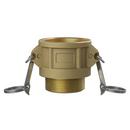 2 in. Female Coupler x MNPT Brass Coupling