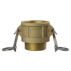 2 in. Brass Female Coupler x MPT