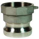 1/2 in. FNPT Cam and Groove Quick Coupler CF8M Stainless Steel Adapter