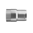 FNW&reg; Unplated Carbon Steel MPT x GHT King Combination Nipple 