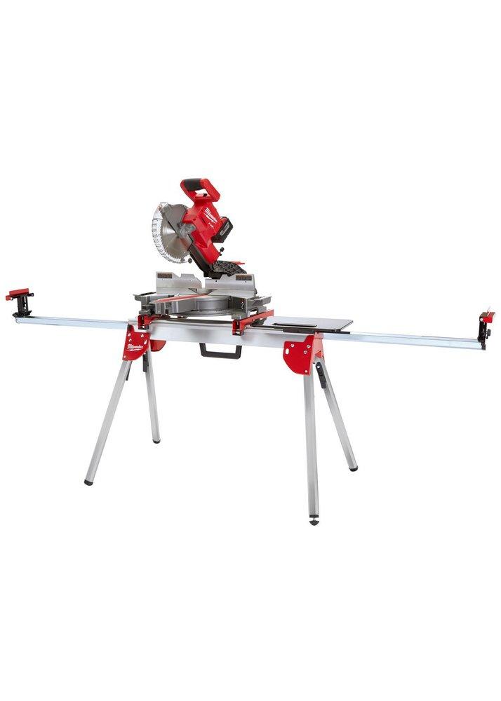 Milwaukee&reg; Red 27 x 32 in. Folding Miter Saw Stand 