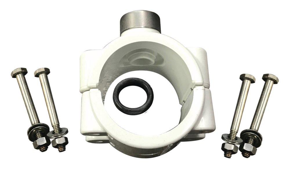 1/2 in. Clamp 150 psi Schedule 40 PVC Saddle 