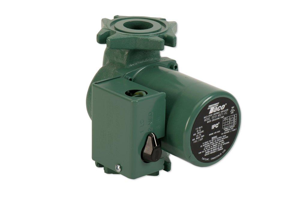 Taco Circulator Pump with Integral Flow Check 