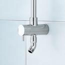 Signature Hardware Brushed Nickel 32-19/25 in. Shower Rail 