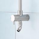 Signature Hardware Polished Chrome 32-19/25 in. Shower Rail 