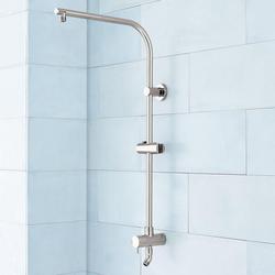 20 in. Shower Rail in Polished Chrome
