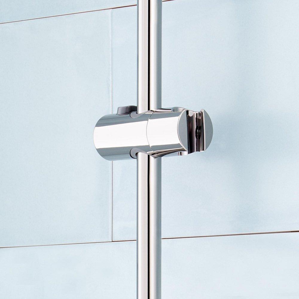 Signature Hardware Polished Chrome 32-19/25 in. Shower Rail 