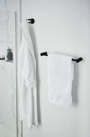 Moen Matte Black 2 Robe Hook 