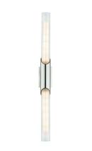 6W 2-Light Medium E-26 LED Wall Sconce in Polished Nickel