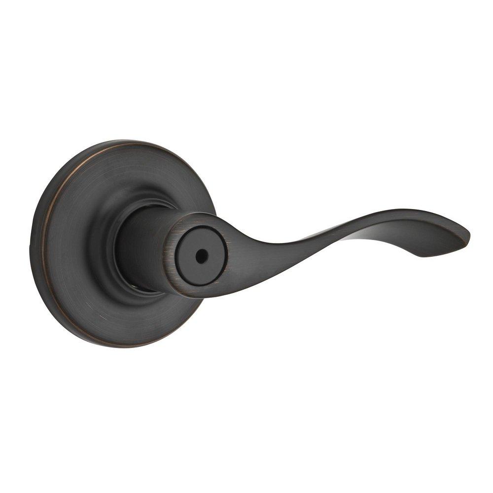 Kwikset Venetian Bronze Round Privacy Lever 