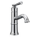 Moen Polished Chrome Single Handle Monoblock Bathroom Sink Faucet Lever Handle 