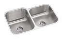 PROFLO&reg; Stainless Steel 31-3/4 x 20-1/2 in. Stainless Steel Double Bowl Undermount Kitchen Sink 
