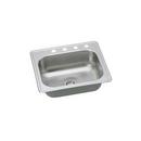 25 x 22 in. 4-Hole Stainless Steel Single Bowl Drop-in Kitchen Sink
