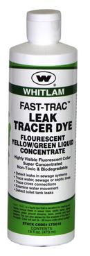 WHITLAM Green Fast Trac Tracer Dye-Liquid Yellow/Green Dye 