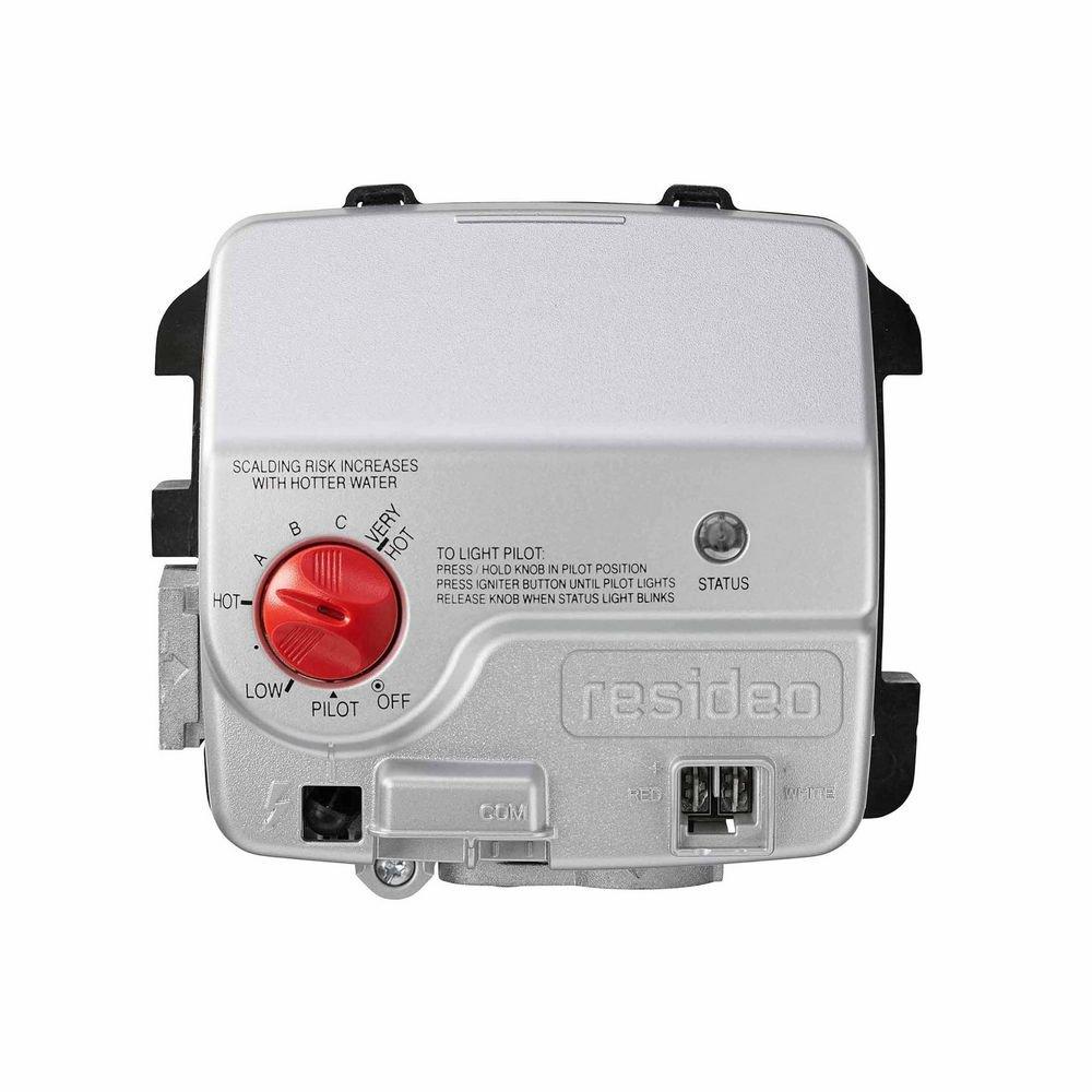Resideo White Water Heater Gas Valve 