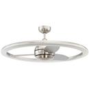 42W 3-Blade Ceiling Fan with 36 in. Blade Span and 1-Light LED in Brushed Polished Nickel