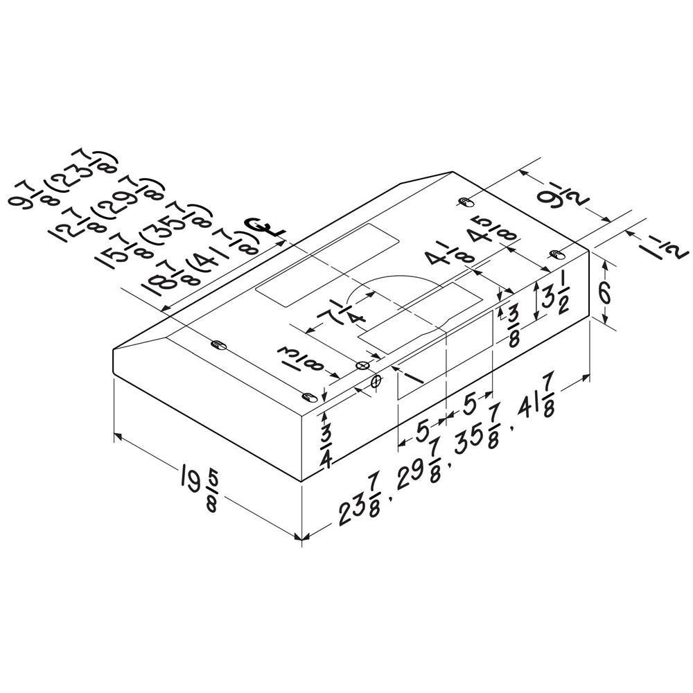 Broan Bisque 30 BISQUE RANGE HOOD 