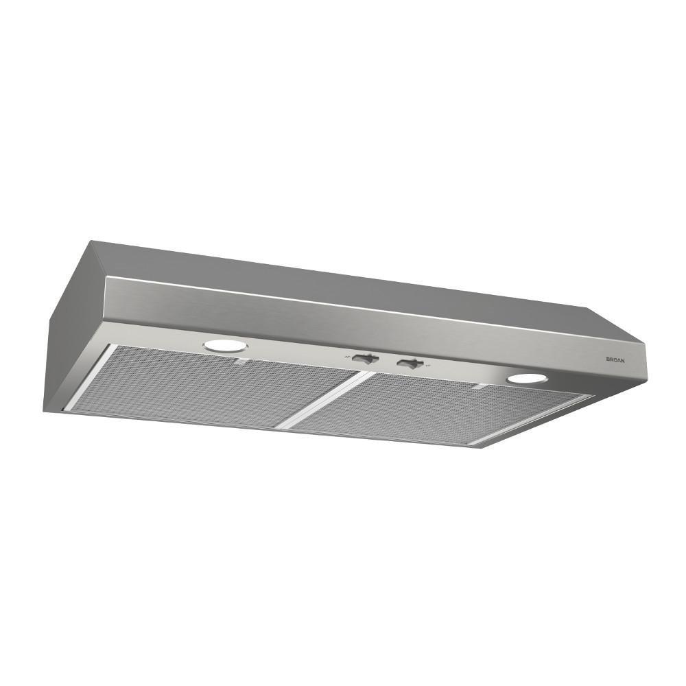 Broan Stainless Steel Convertible Range Hood in Stainless Steel 