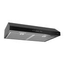 19-5/8 x 6 x 30 x 3-1/4 x 10 in. 400 cfm Wall Range Hood in Black