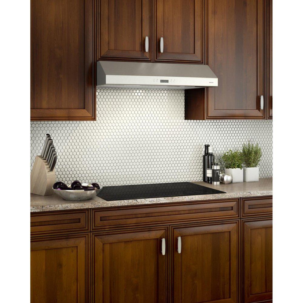 Broan Stainless Steel 41-7/8 in. 400 cfm Under Cabinet Range Hood 