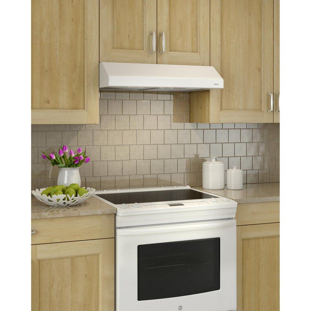 Broan White 30 in. Convertible Range Hood 