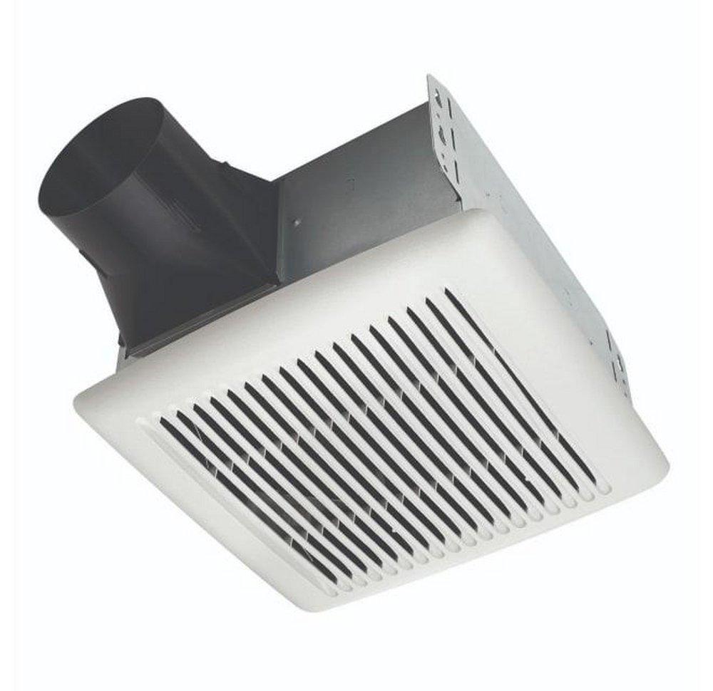 Broan White Bathroom Exhaust Fan in White 