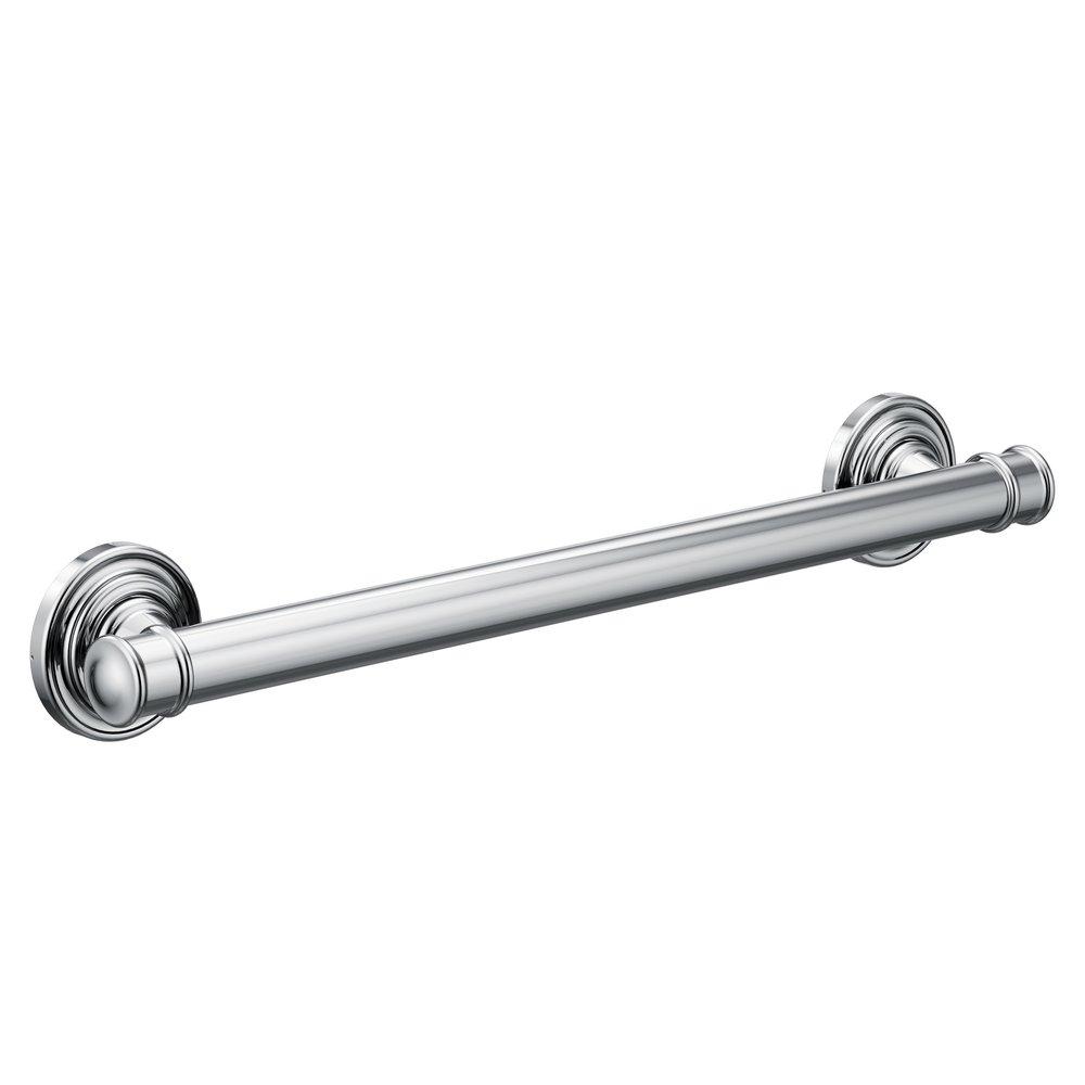 Moen Polished Chrome 12 in. Grab Bar 