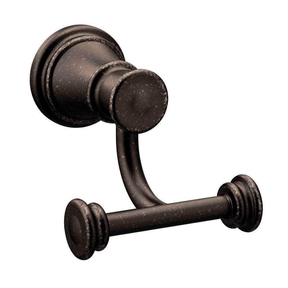 Moen Oil Rubbed Bronze 2 Robe Hook 