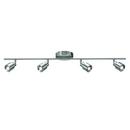 AFX Satin Nickel 36-5/8 in. 25W 4-Light Rail Light