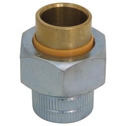 Dielectric Union Galvanized Steel & Brass w/ Nylon Insulator Ring