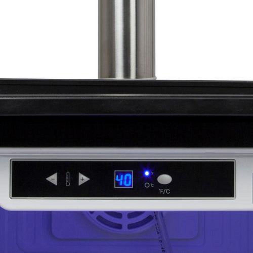 Edgestar Stainless Steel 17-1/2 in. Single Tap Kegerator 