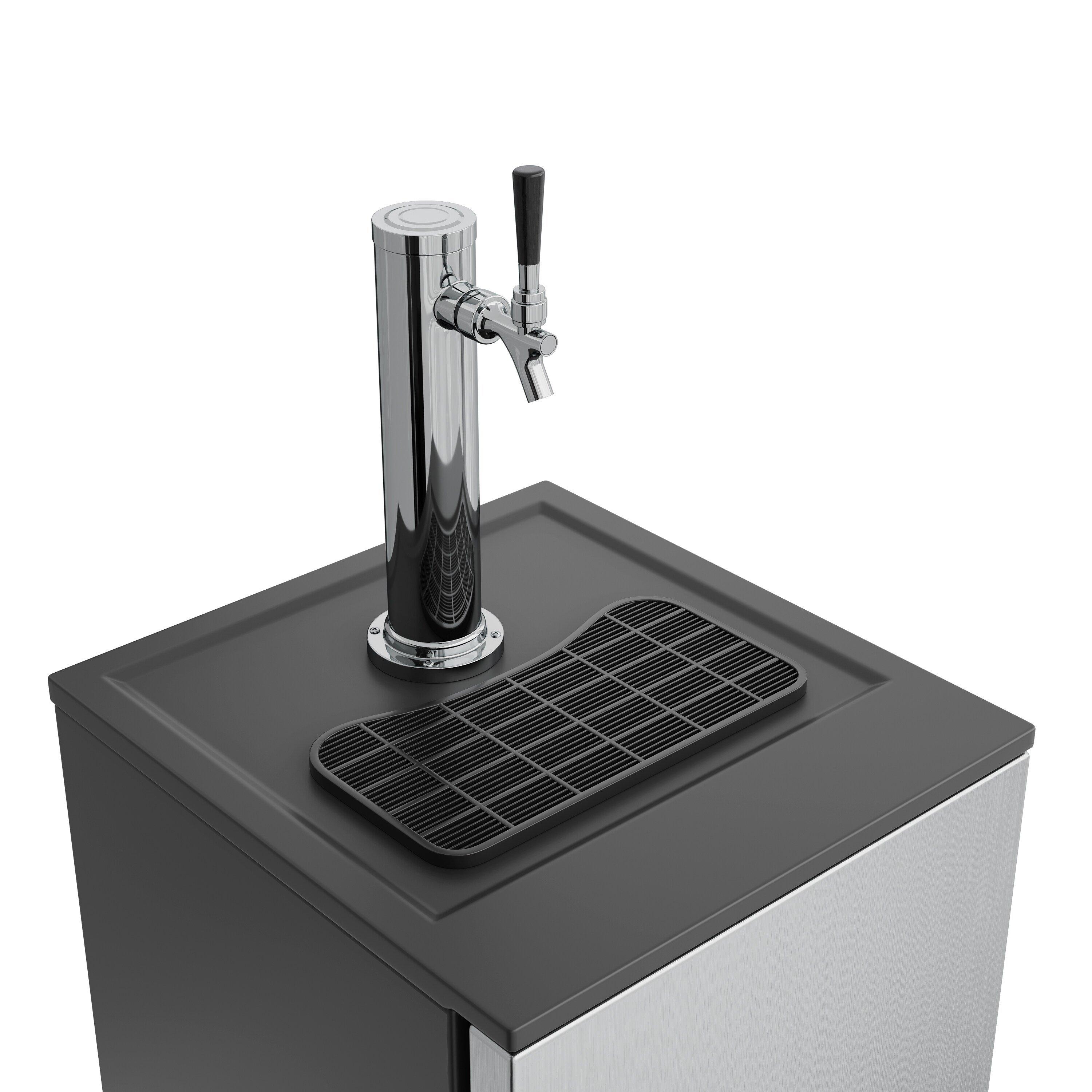 Edgestar Stainless Steel 17-1/2 in. Single Tap Kegerator 