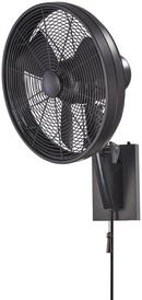 Minka Aire Matte Black 16 in. 3 Blade Outdoor Ceiling Fan 