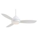 61.55W 3-Blade Ceiling Fan with 52 in. Blade Span in White