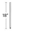 Minka Aire Heirloom Bronze Downrod in Brushed Nickel 