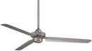 3-Blade Ceiling Fan with 54 in. Blade Span in Brushed Nickel