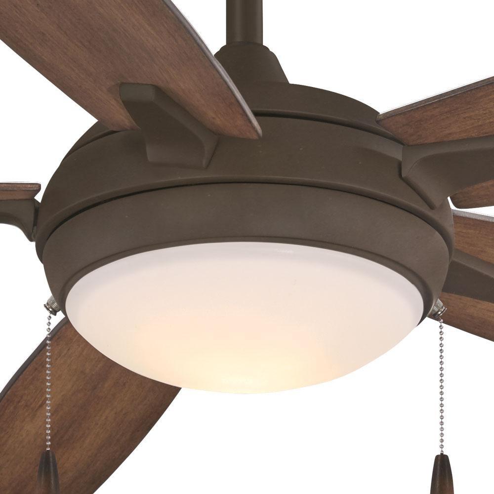 Minka Aire Oil Rubbed Bronze 24.26W 5-Blade Ceiling Fan with 54 in. Blade Span 