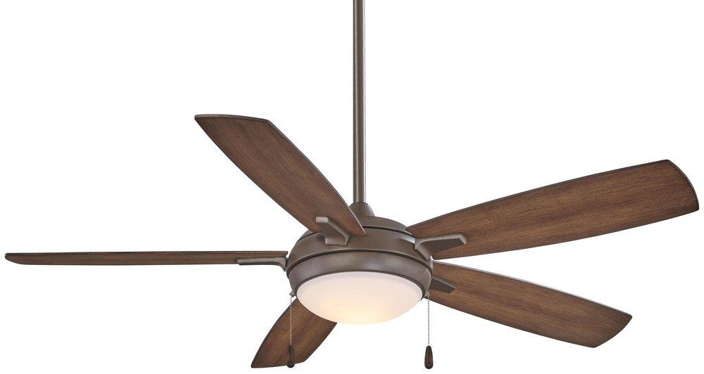 Minka Aire Oil Rubbed Bronze 24.26W 5-Blade Ceiling Fan with 54 in. Blade Span 