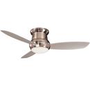 53.7W 3-Blade LED Ceiling Fan with 52 in. Blade Span in Brushed Nickel Wet