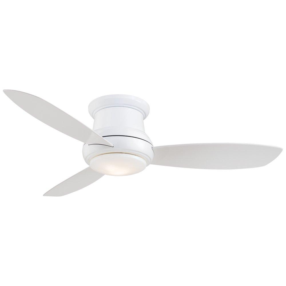 Minka Aire White 62.46W 3-Blade LED Ceiling Fan with 52 in. Blade Span 
