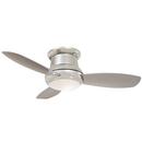 43.09W 3-Blade LED Ceiling Fan with 44 in. Blade Span in Polished Nickel