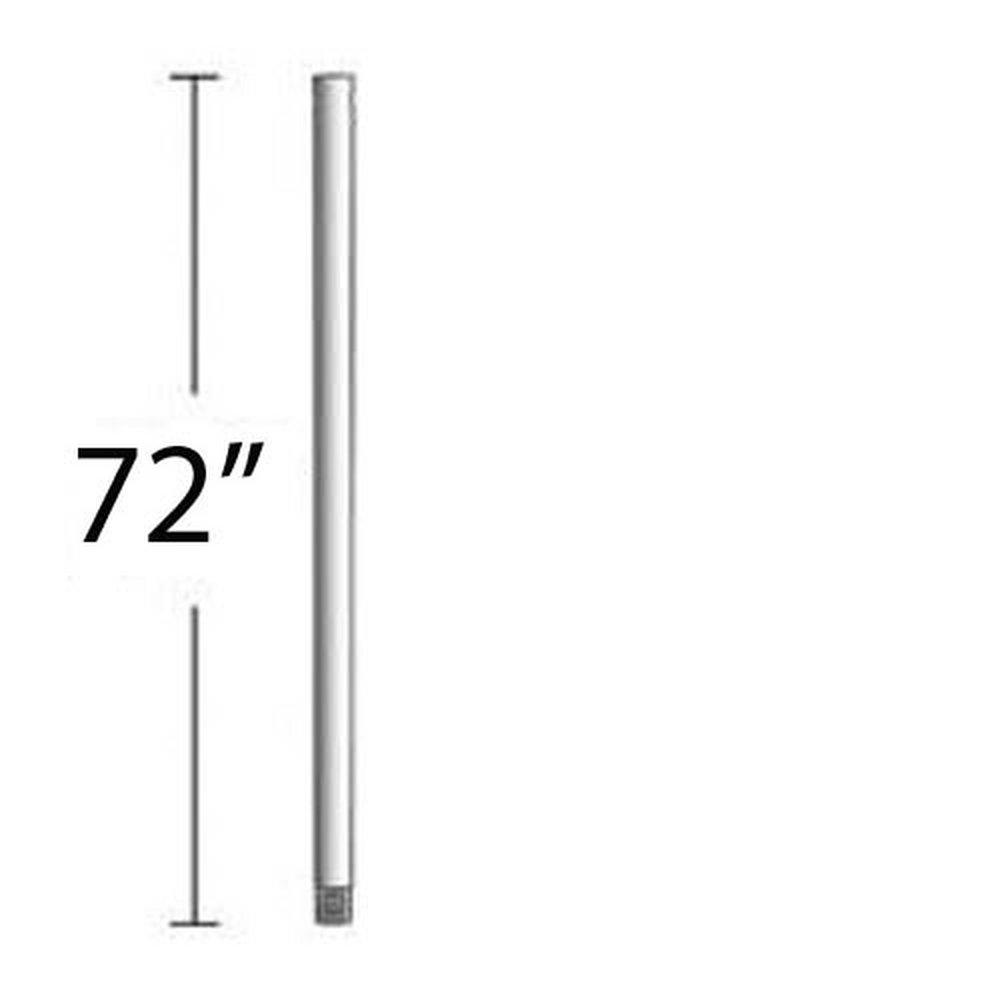 Minka Aire Brushed Nickel Black 3/4X72 DOWNROD 