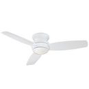 60.5W 3-Blade Ceiling Fan with 52 in. Blade Span in White