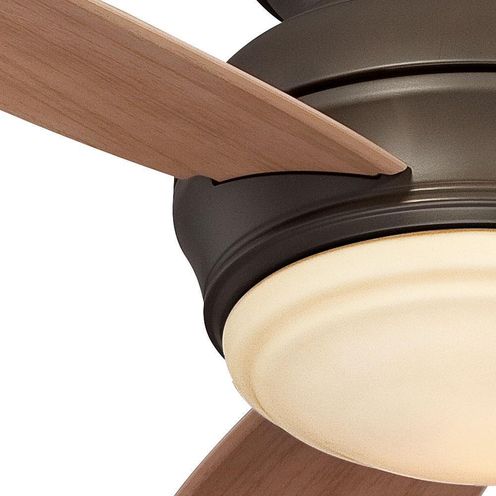 Minka Aire Oil Rubbed Bronze 3-Blade Ceiling Fan with Halogen Light 