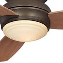 Minka Aire Oil Rubbed Bronze 3-Blade Ceiling Fan with Halogen Light 