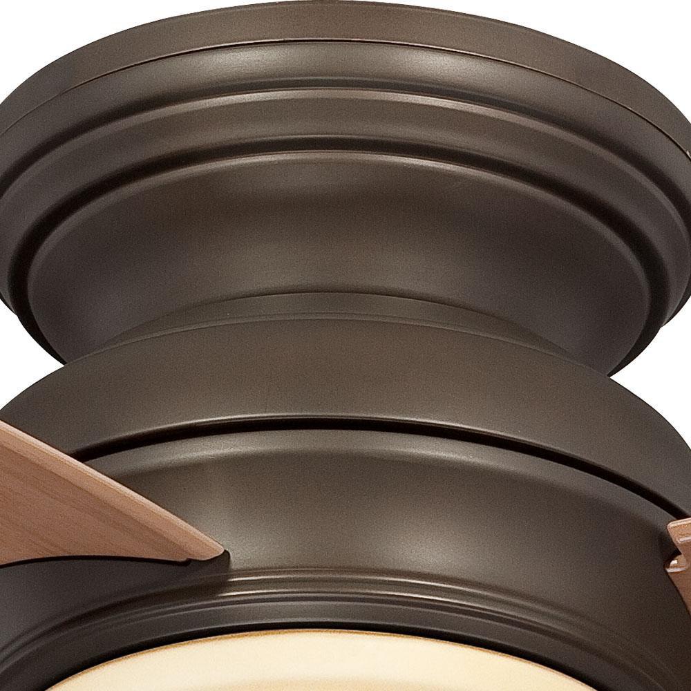 Minka Aire Oil Rubbed Bronze 3-Blade Ceiling Fan with Halogen Light 