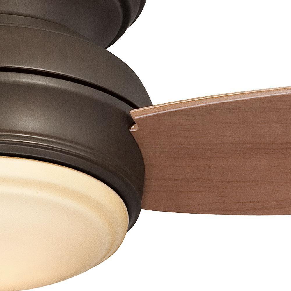 Minka Aire Oil Rubbed Bronze 3-Blade Ceiling Fan with Halogen Light 
