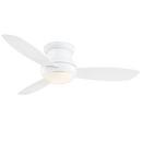 51.30W 3-Blade Ceiling Fan with 52 in. Blade Span in White